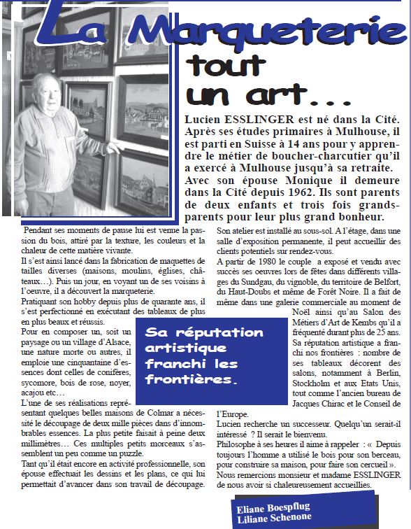 Bio Lucien Esslinger
