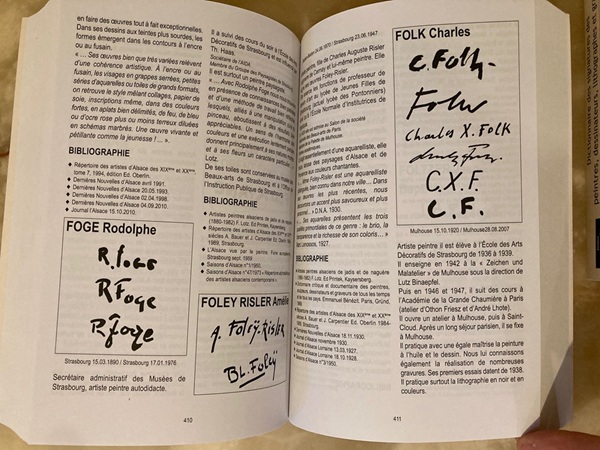 Dictionnaire des signatures 04