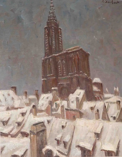 Jacques Gachot Cath&eacute;drale de Strasbourg