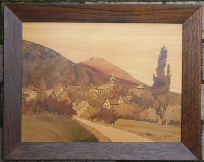 Robert Aufderbuck marqueterie